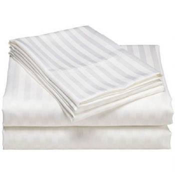 Erland Duvet Cover 83 Wire Striped Cotton Satin