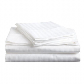 Erland Bed Sheet 83 Wire Striped Cotton Satin